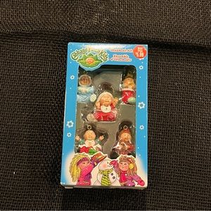 NIB CABBAGE PATCH KIDS Baby Mini Ornament Set American Greetings 2005 CHRISTMAS